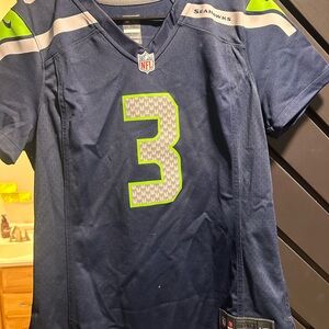 NFL women’s #3 Wilson jersey. Size Large